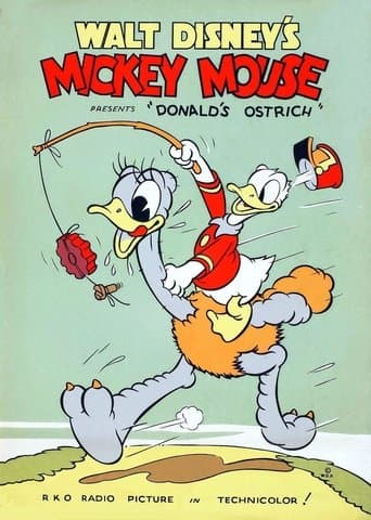 Movie poster for Donald's Ostrich