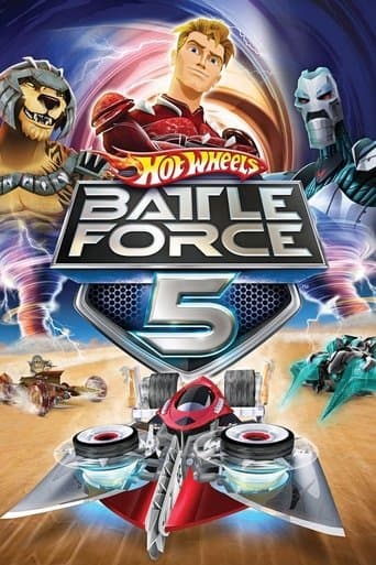 Movie poster for Hot Wheels Battle Force 5