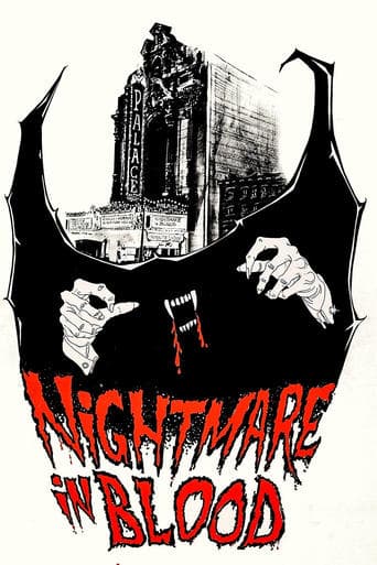 Movie poster for Nightmare in Blood