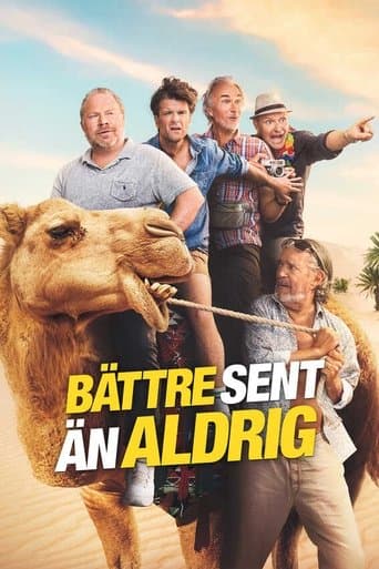 Movie poster for Bättre sent än aldrig