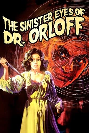 Movie poster for The Sinister Eyes of Dr. Orloff