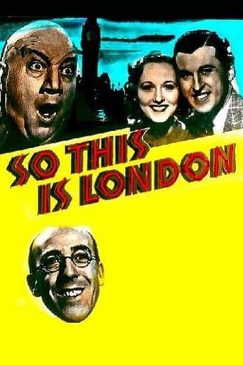 Movie poster for So This Is London