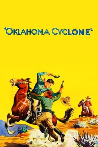 Movie poster for The Oklahoma Cyclone