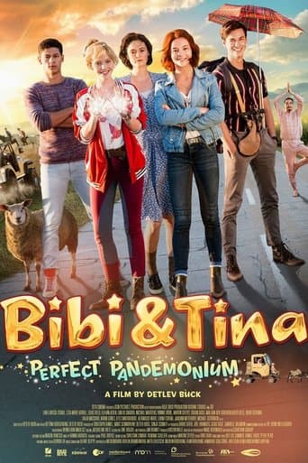 Movie poster for Bibi & Tina: Perfect Pandemonium