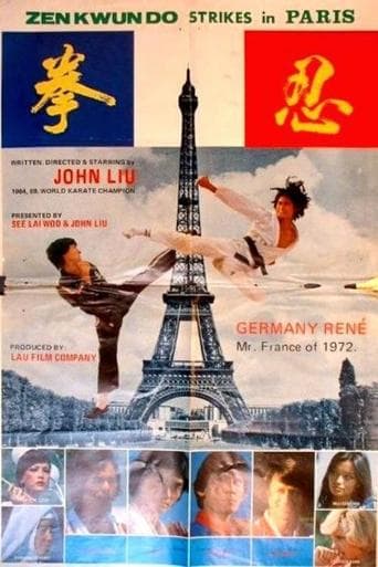 Movie poster for Zen Kwun Do Strikes in Paris