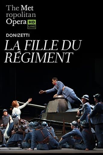 Movie poster for The Metropolitan Opera:  La Fille du Régiment