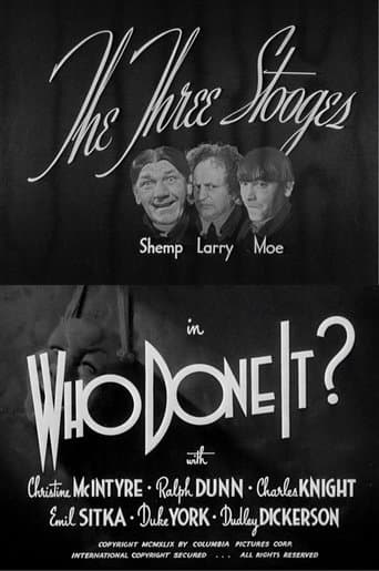 Movie poster for Who Done It?