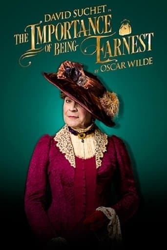 Movie poster for The Importance of Being Earnest on Stage