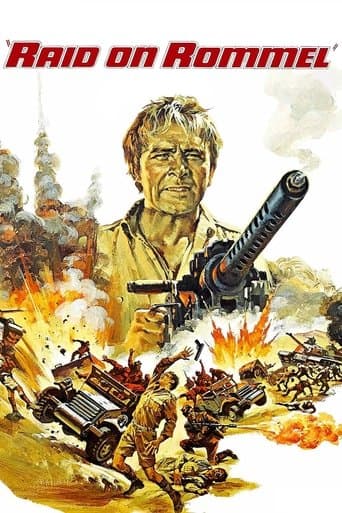 Movie poster for Raid on Rommel