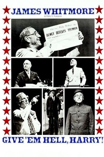 Movie poster for Give 'em Hell, Harry!