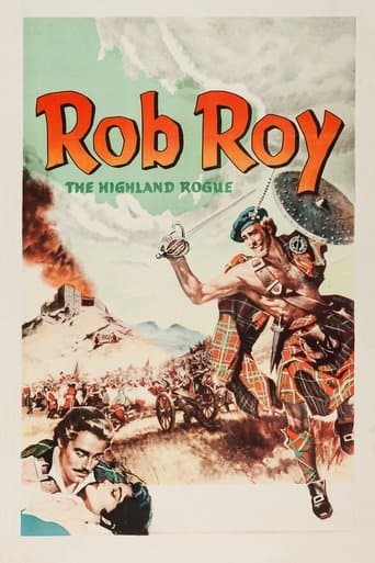 Movie poster for Rob Roy, The Highland Rogue
