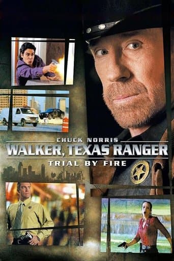 Movie poster for Walker, Texas Ranger: Trial by Fire