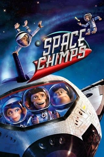 Movie poster for Space Chimps