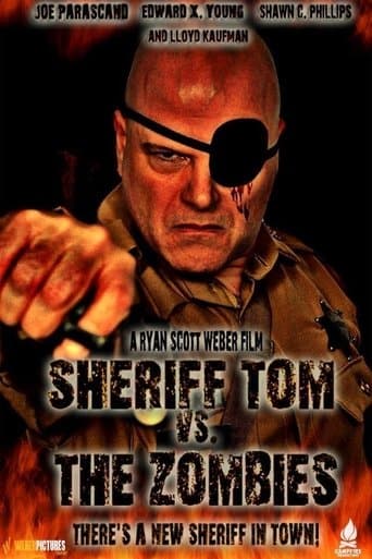 Movie poster for Sheriff Tom Vs. The Zombies