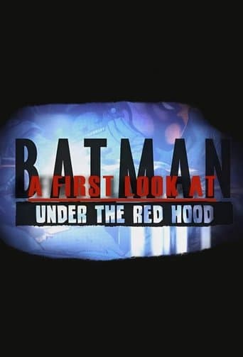 Movie poster for A First Look at Batman: Under the Red Hood
