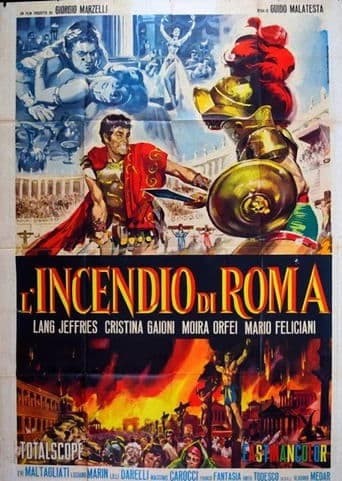 Movie poster for Fire Over Rome
