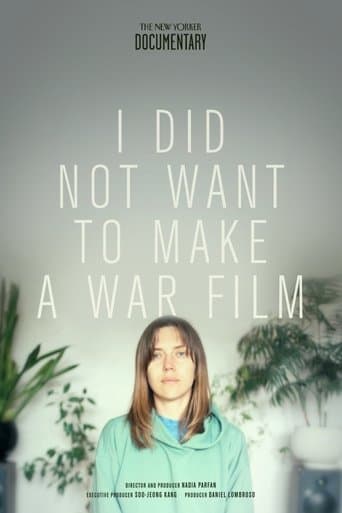 Movie poster for I Did Not Want to Make a War Film