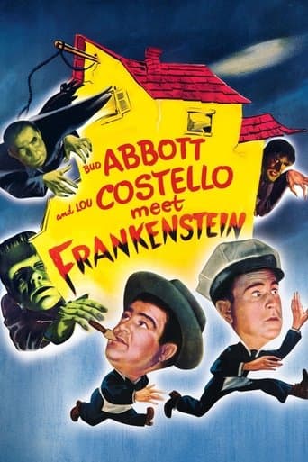 Movie poster for Bud Abbott and Lou Costello Meet Frankenstein