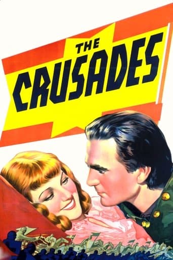 Movie poster for The Crusades