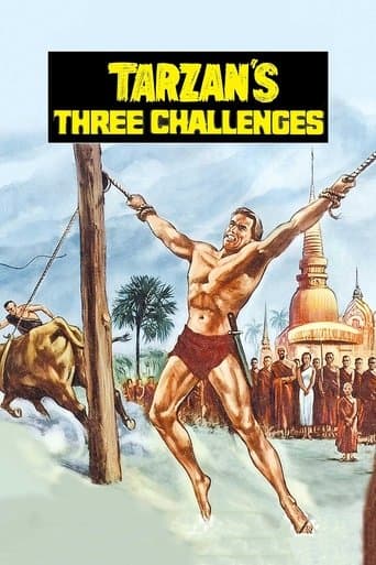 Movie poster for Tarzan's Three Challenges
