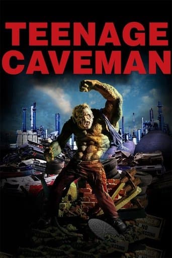 Movie poster for Teenage Caveman