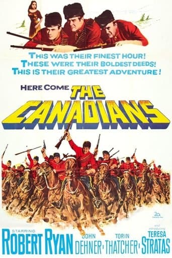 Movie poster for The Canadians