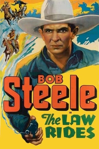 Movie poster for The Law Rides