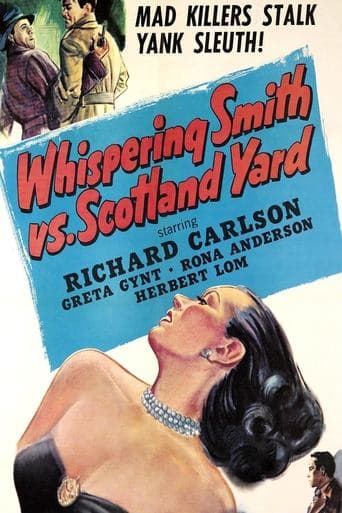 Movie poster for Whispering Smith Vs. Scotland Yard