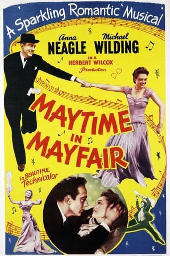 Movie poster for Maytime in Mayfair