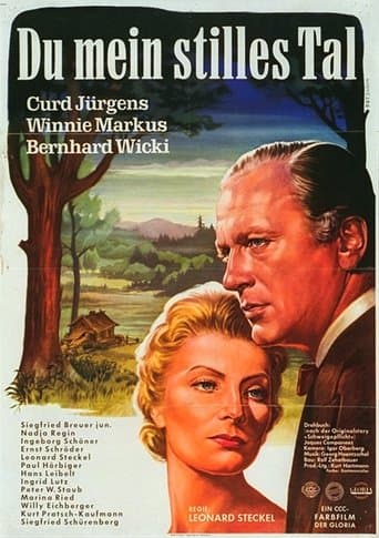 Movie poster for Du mein stilles Tal