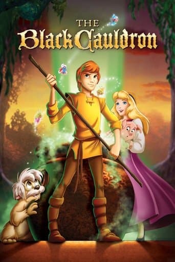 Movie poster for The Black Cauldron