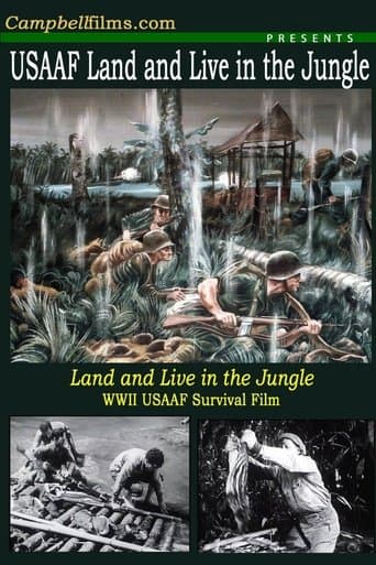 Movie poster for Land and Live in the Jungle