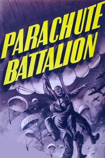 Movie poster for Parachute Battalion