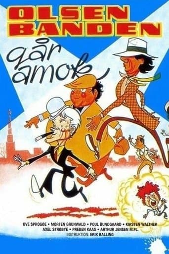 Movie poster for The Olsen Gang Runs Amok