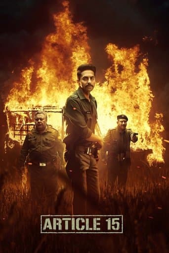 Movie poster for Article 15