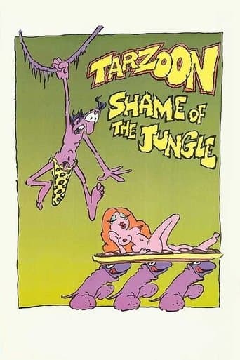Movie poster for Tarzoon: Shame of the Jungle!