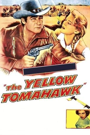 Movie poster for The Yellow Tomahawk