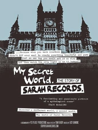 Movie poster for My Secret World: The Story of Sarah Records