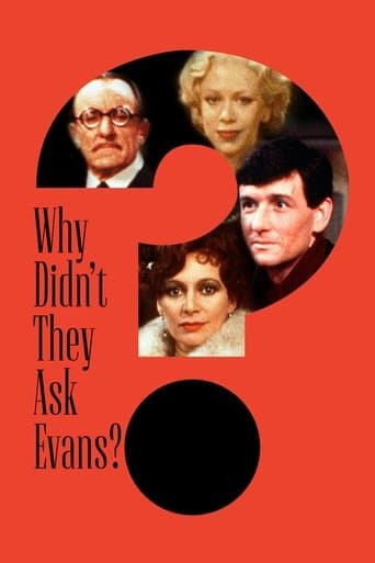 Movie poster for Why Didn't They Ask Evans?