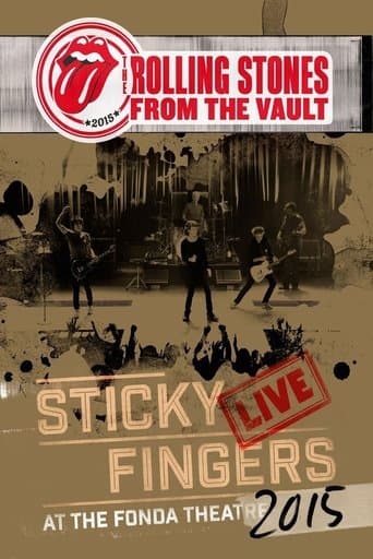 Movie poster for The Rolling Stones: From the Vault - Sticky Fingers Live at the Fonda Theatre 2015