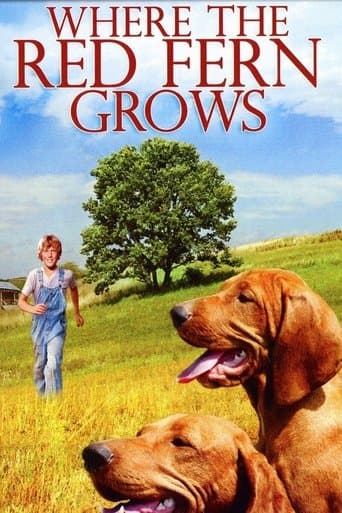Movie poster for Where the Red Fern Grows