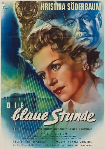 Movie poster for Die blaue Stunde