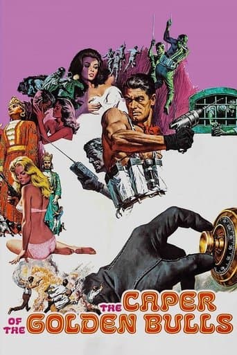 Movie poster for The Caper of the Golden Bulls