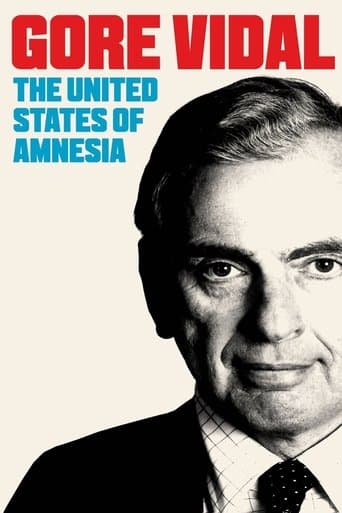 Movie poster for Gore Vidal: The United States of Amnesia