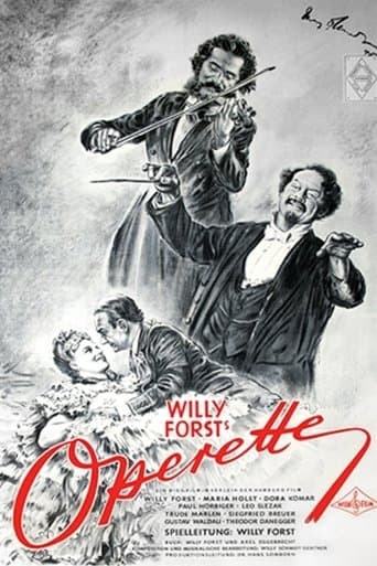 Movie poster for Operette