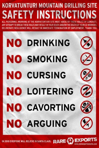 Movie poster for The Official Rare Exports Inc. Safety Instructions 2005