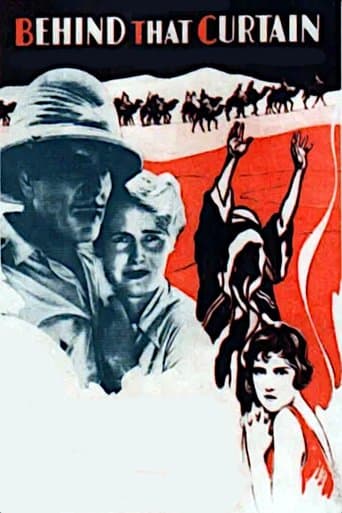 Movie poster for Behind That Curtain