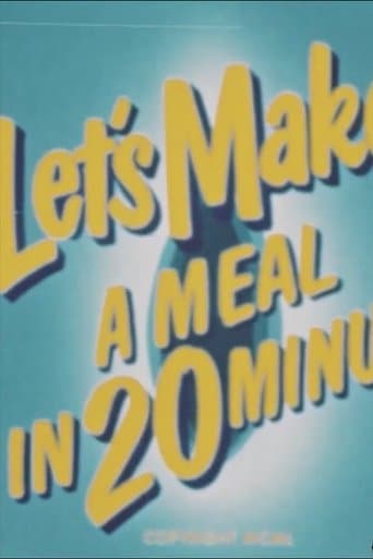 Movie poster for Let's Make a Meal in 20 Minutes
