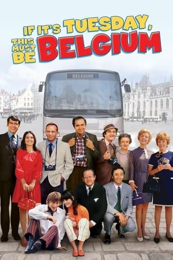 Movie poster for If It's Tuesday, This Must Be Belgium