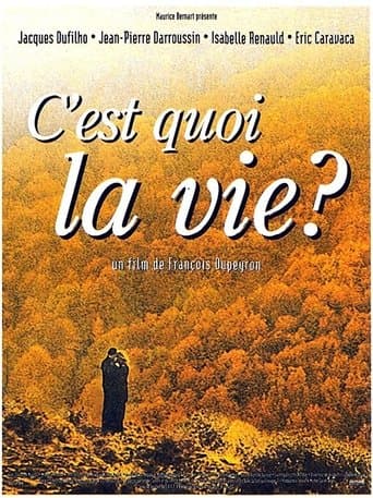 Movie poster for C'est quoi la vie ?